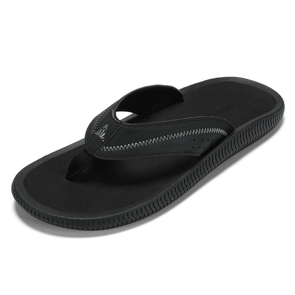 OUSIMEN Men's Beach Flip Flops Comfort Casual Thong Sandals Outdoors Arch Support Flip-Flop