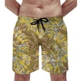 thumbnail image 1 of OUSIMEN Men's Board Shorts Quick Dry Men's Novelty Swimwear with Mesh Mens Briefs, 1 of 7