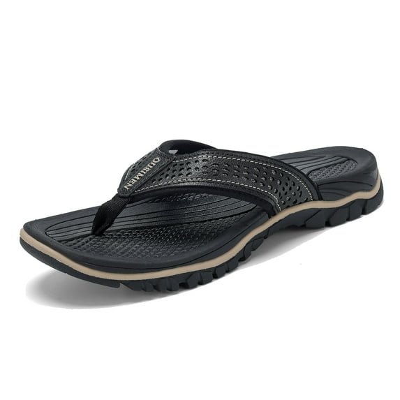 OUSIMEN Men's Sport Flip Flops Comfort Casual Thong Sandals Outdoors