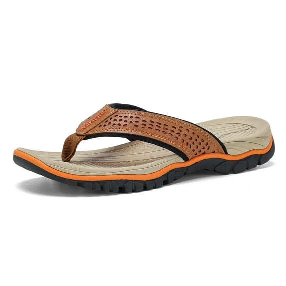 OUSIMEN Men's Sport Flip Flops Comfort Casual Thong Sandals Outdoors