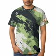 thumbnail image 1 of OUSIMEN Men's short-sleeved printed T-shirt, 1 of 7