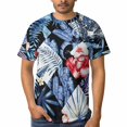 thumbnail image 1 of OUSIMEN Men's short-sleeved printed T-shirt, 1 of 7