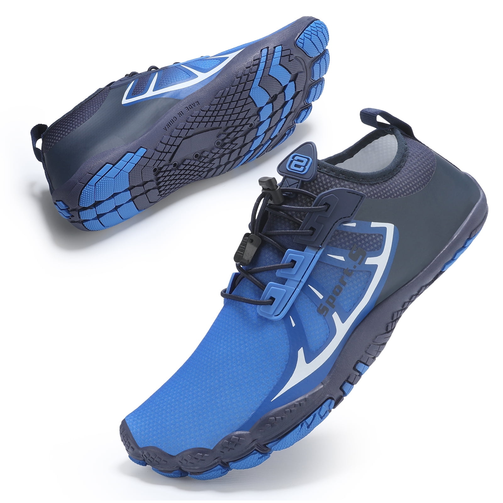 OUSIMEN Water Shoes Womens Mens Quick-Dry Non-Slip Soft Barefoot Swimming Shoes Aqua Sports Outdoor Beach Surfing Diving Hiking Yoga Shoes