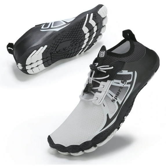 OUSIMEN Water Shoes Womens Mens Quick-Dry Non-Slip Soft Barefoot Swimming Shoes Aqua Sports Outdoor Beach Surfing Diving Hiking Yoga Shoes