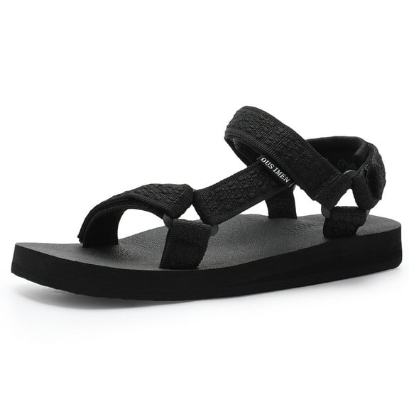 OUSIMEN Women's Sandals Casual Summer Quick-Drying Sandals with Arch Support Outdoor Hiking Sandals Light-Weight Shoes