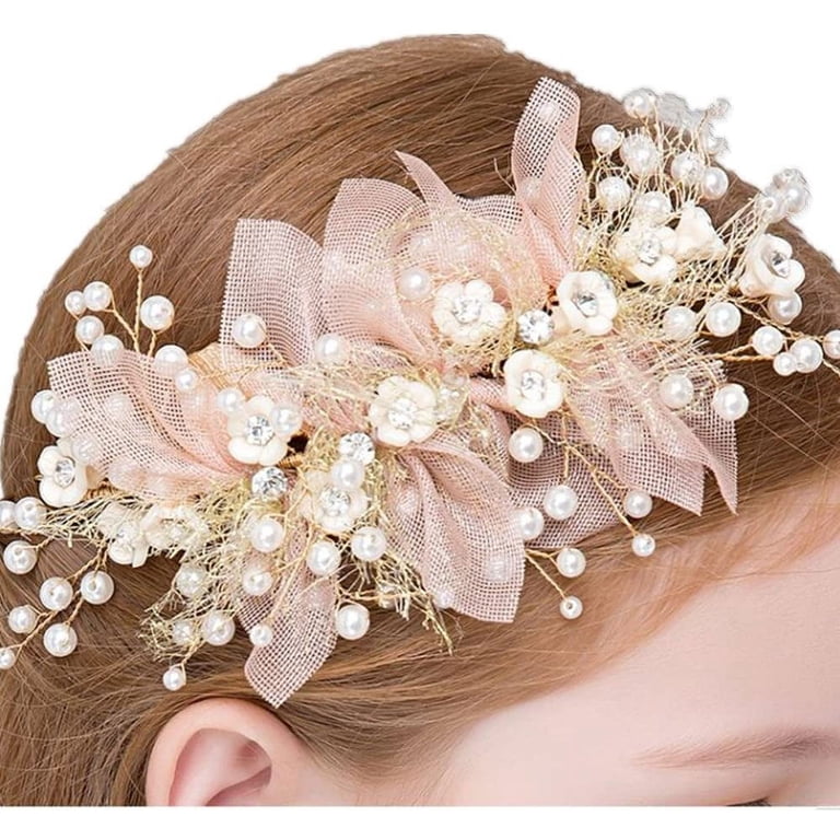 OUSITAI Girls Flower Wreath Headpieces Headband Handmade  display picture 1