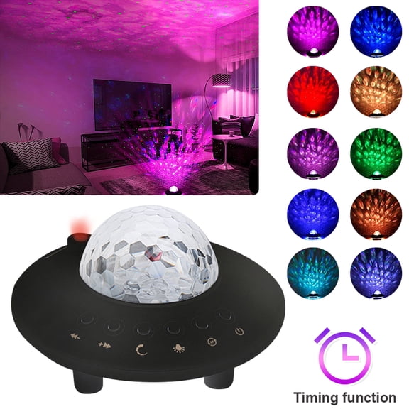 OUSITAI Star Projector USB Night Galaxy Light Projector with Music Speaker and Remote Control for Bedroom Game Rooms Home Theatre