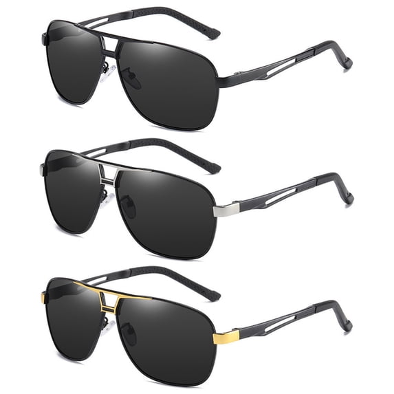 OUSITAI Style Men's Polarized Pilot Sunglasses Outdoor Driving Sun Glasses Sport Eyewear