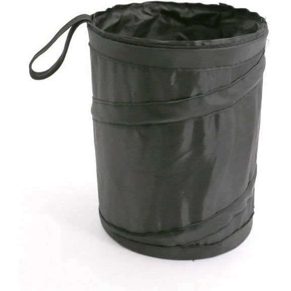 OUSITAI Tall Pop-Up Kitchen Garbage Can, Black