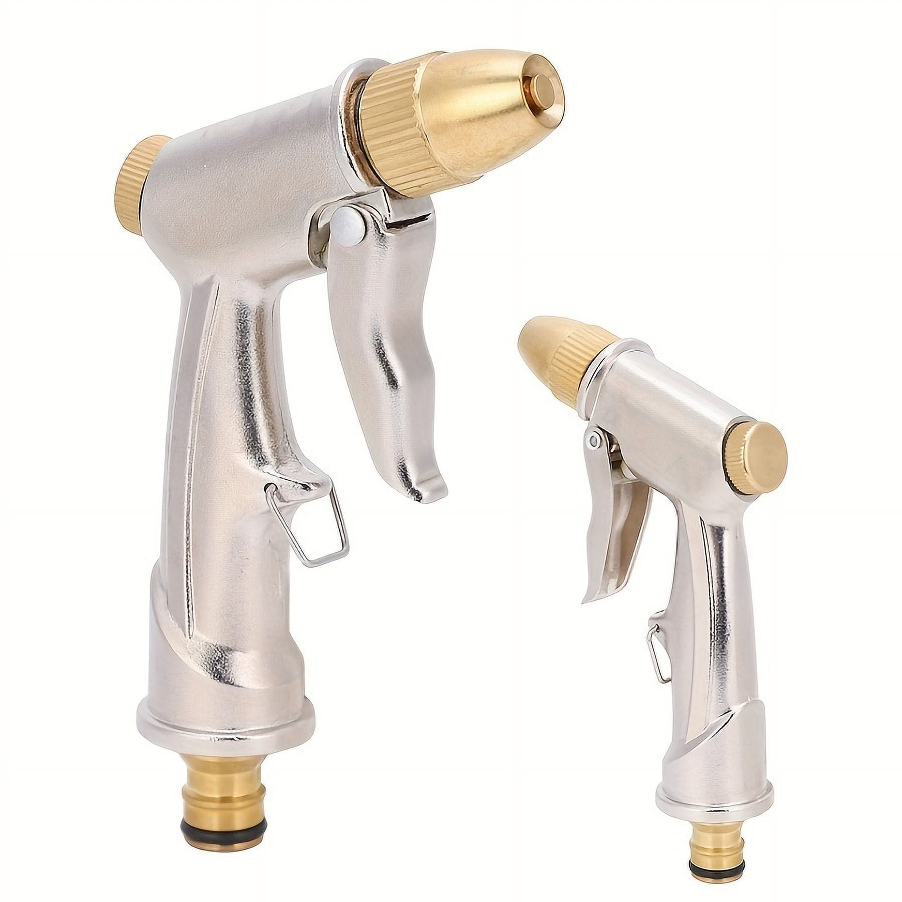 OUSITAID 1pc HeavyDuty Metal Handheld Garden Hose Nozzle Sprayer