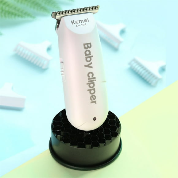 OUSITAID Baby Kids Wireless Electric Hair Clippers - Electric Hair Trimmer with 3 Heads & 3 Guide Combs, Quiet & Professional, Rechargeable Waterproof Cordless Haircut Kit