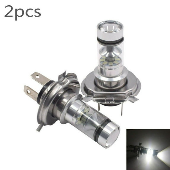 OUSITAID Car H4 9003 HB2 8000K Hi/Lo Beam 20-LED Fog Light Driving DRL Bulb White Lamp, 2PCS