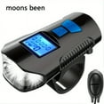 OUSITAID Rechargeable Waterproof Bike Light with Speedometer and