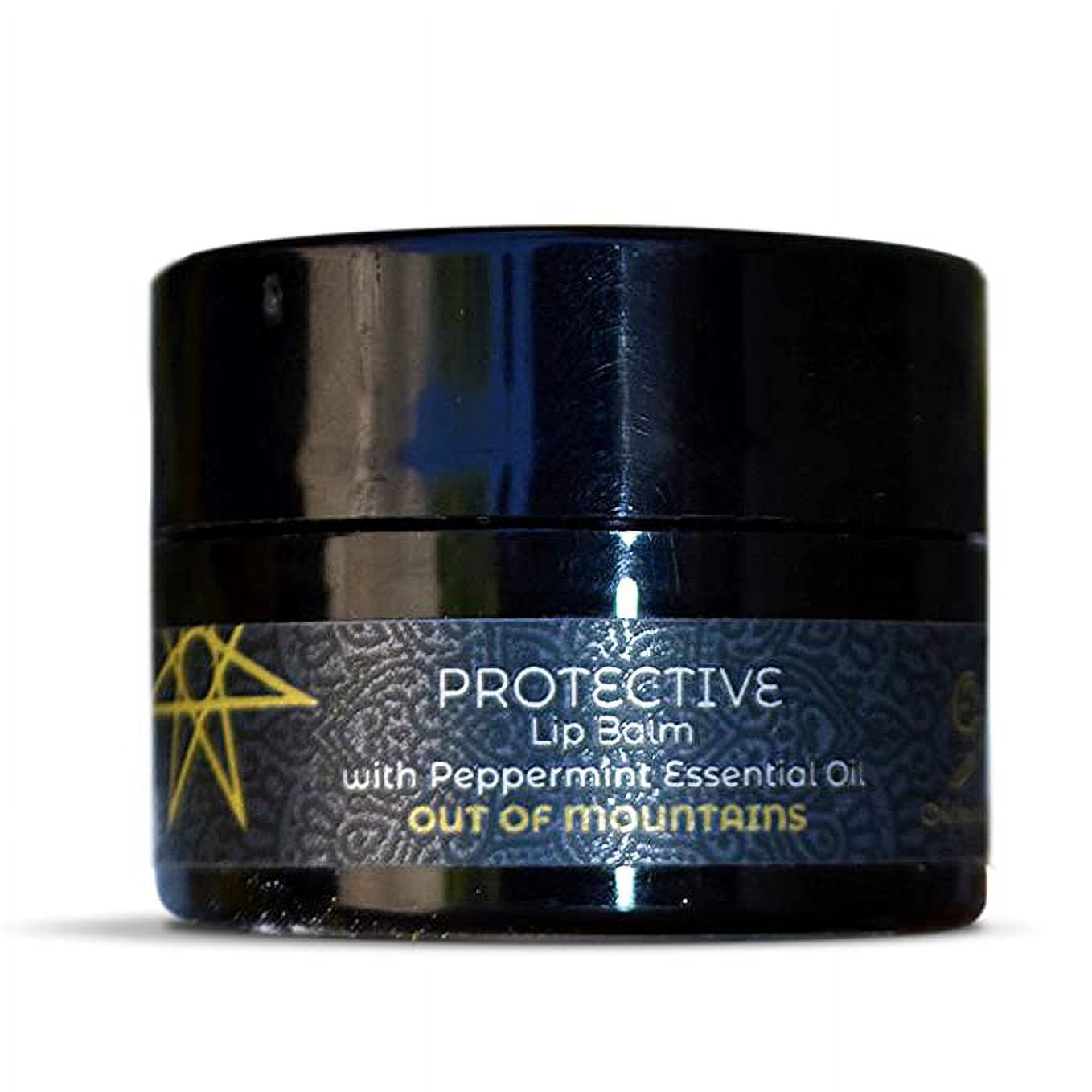 OUT OF MOUNTAINS Protective Lip Balm for Dry Cracked Lips with Menthol