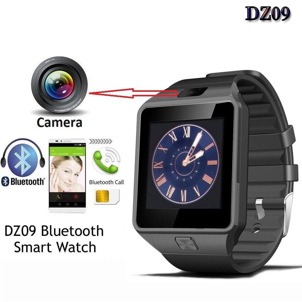 Bluetooth Smart Watch for Android and iOS Black Zambia Ubuy