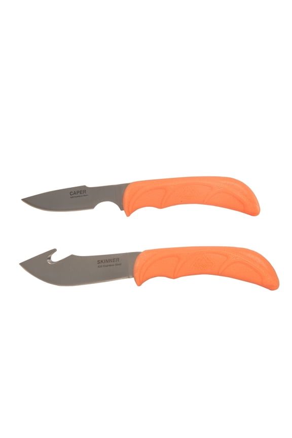 WildPair Caping and Gut Hook Knife Set with Sheath