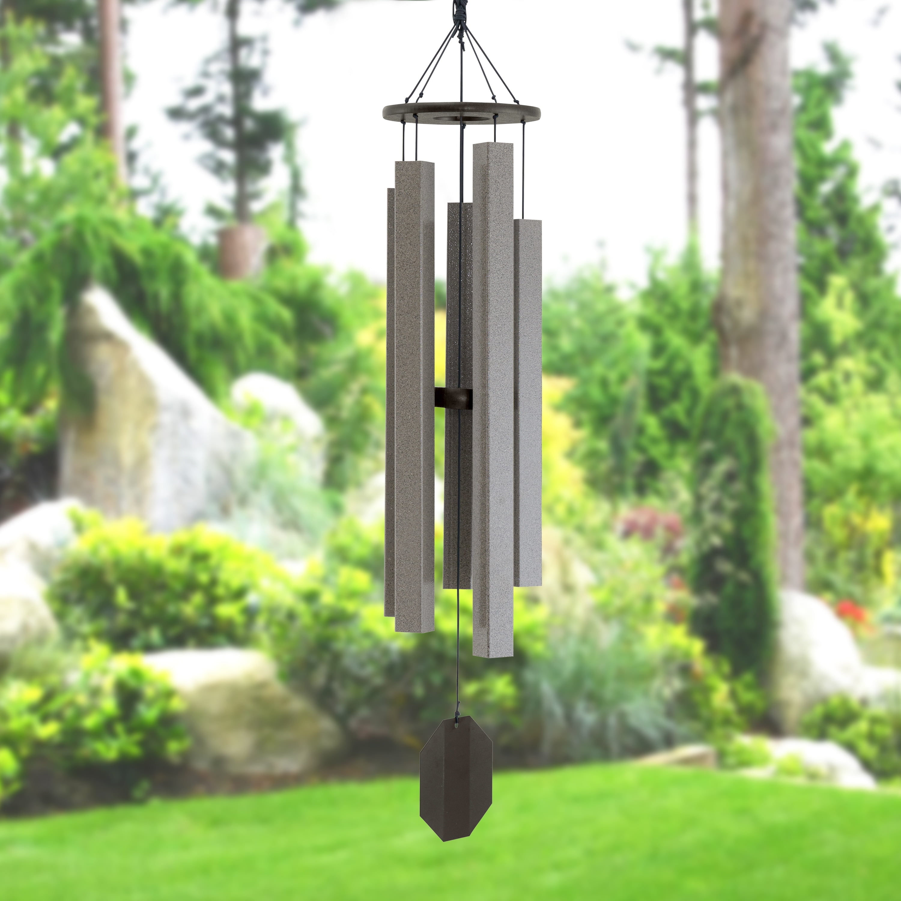Mocha Aluminum Weather Resistant Outdoor Wind Chime