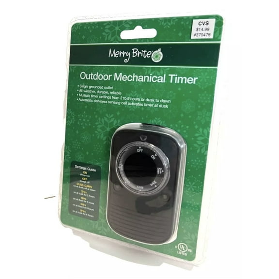 OUTDOOR MECHANICAL TIMER