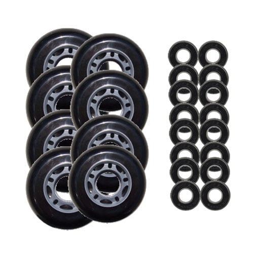OUTDOOR Roller Hockey Wheels HILO 72/80 ABEC 5 BEARINGS
