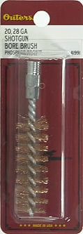 Outers 20/28 Gauge Shotgun Brass Cleaning Kit - With Rod, Brushes, Patches & Solvent