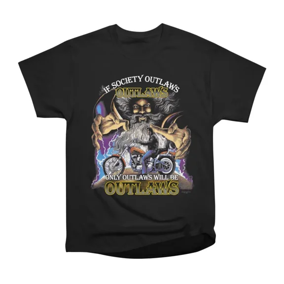 OUTLAWS OUTLAWS OUTLAWS OUTLAWS T-Shirt Tee Gift For Him Merch For Her Apparel For Friend