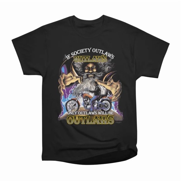 OUTLAWS OUTLAWS OUTLAWS OUTLAWS T-Shirt Tee Gift For Him Merch For Her Apparel For Friend