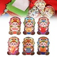 OUTLOU 6PC Chinese New Year Red Envelopes 2025, Heavy Duty Chinese Red