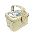 OUTLOU Handheld Tin Box Cookie Can Rabbit Pattern Candy Baking