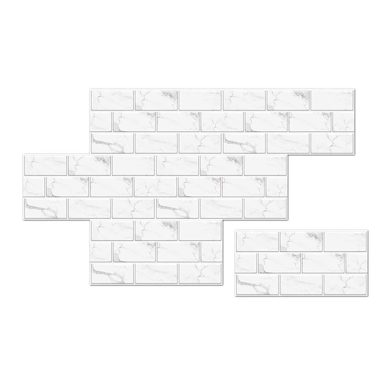 OUTLOU Imitation Wall Tile Stickers Household Waterproof Pvc Tile