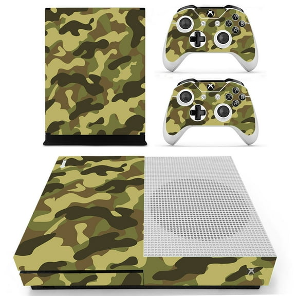 OUTMOIN Custom Photo Full Body Vinyl Skin Stickers for Xbox One S Console and Controllers