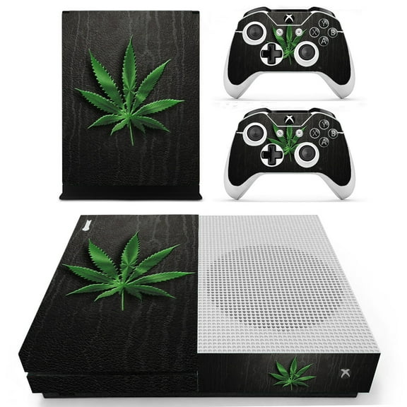 OUTMOIN Custom Photo Full Body Vinyl Skin Stickers for Xbox One S Console and Controllers