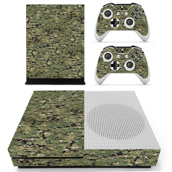 OUTMOIN Custom Photo Full Body Vinyl Skin Stickers for Xbox One S Console and Controllers