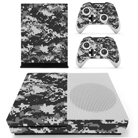 OUTMOIN Custom Photo Full Body Vinyl Skin Stickers for Xbox One S Console and Controllers