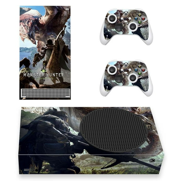 OUTMOIN Custom Photo Full Body Vinyl Skin Stickers for Xbox Series S Console and Controllers