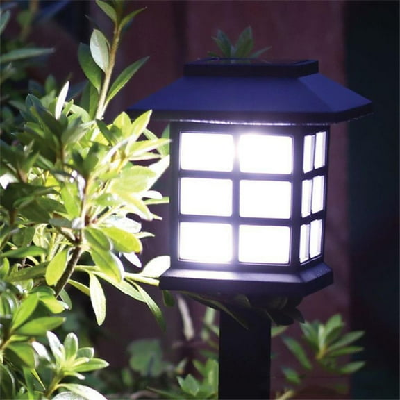 OUTOLOXIT LED Outdoor Solar Lights, Land-scape Spotlights, Garden Lights, Wireless Solar Powered Outdoor Lights/Lighting for Yard, Walkway