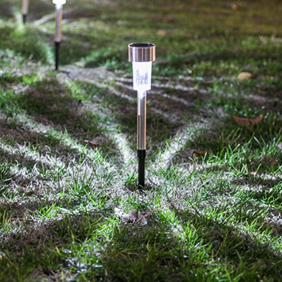 OUTOLOXIT Solar Lights Solar Lights Outdoor Water Proof IP65 LED Solar Garden Lights Metal Lighting for Yard