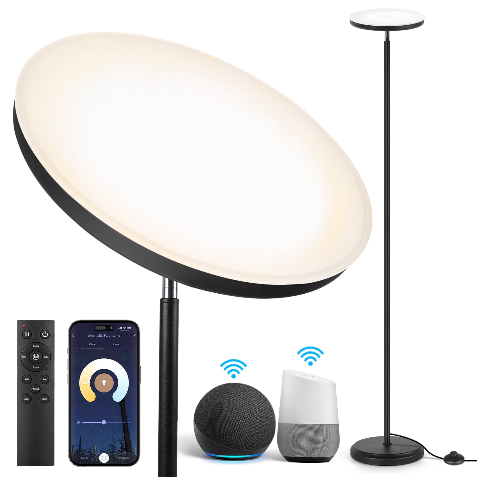 Hueliv smart floor lamp new arrivals
