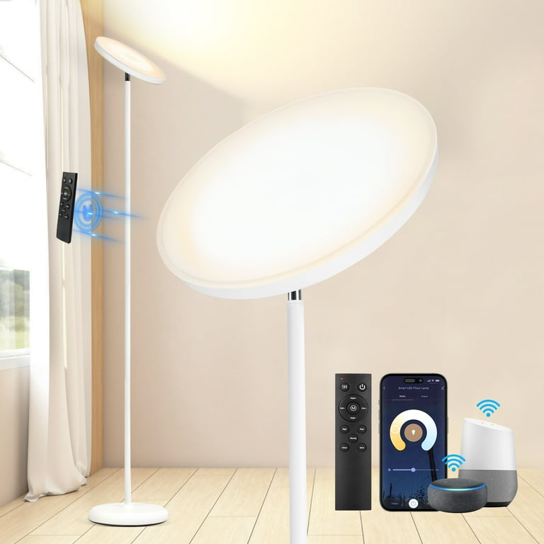 OUTON Smart LED Floor Lamp, Alexa Google Home Compatible