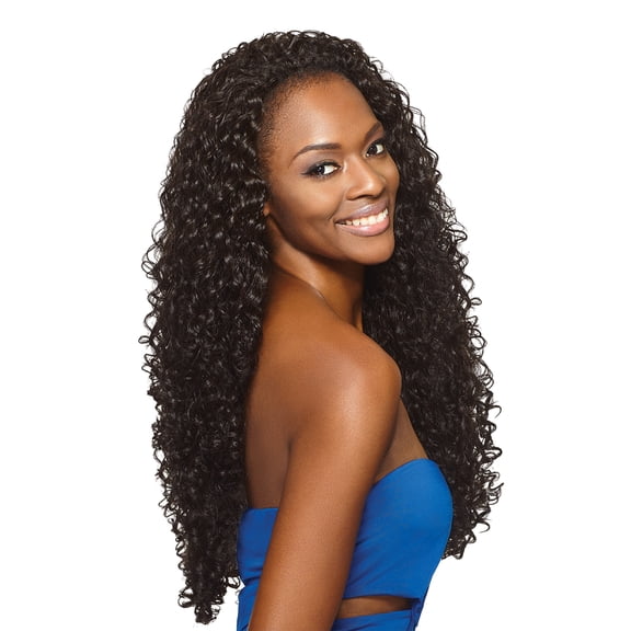 outre quick weave synthetic half wig - penny 26" (2 dk. brown)