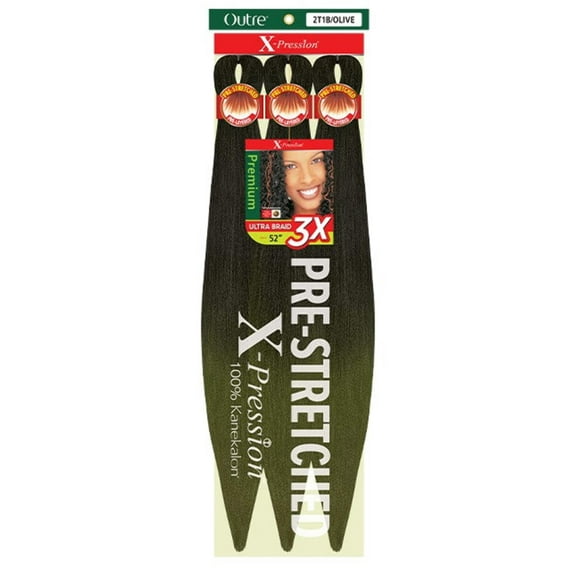 OUTRE - X-PRESSION BRAID PRE STRETCHED BRAID 42" 3X