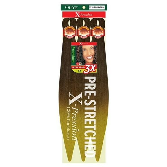OUTRE - X-PRESSION BRAID PRE STRETCHED BRAID 42" 3X