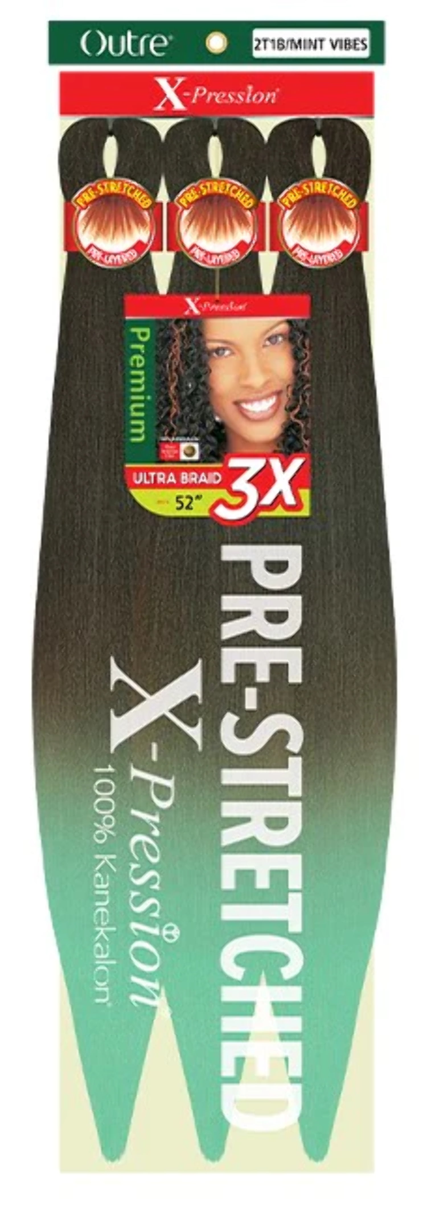 OUTRE - X-PRESSION BRAID PRE STRETCHED BRAID 42 3X 