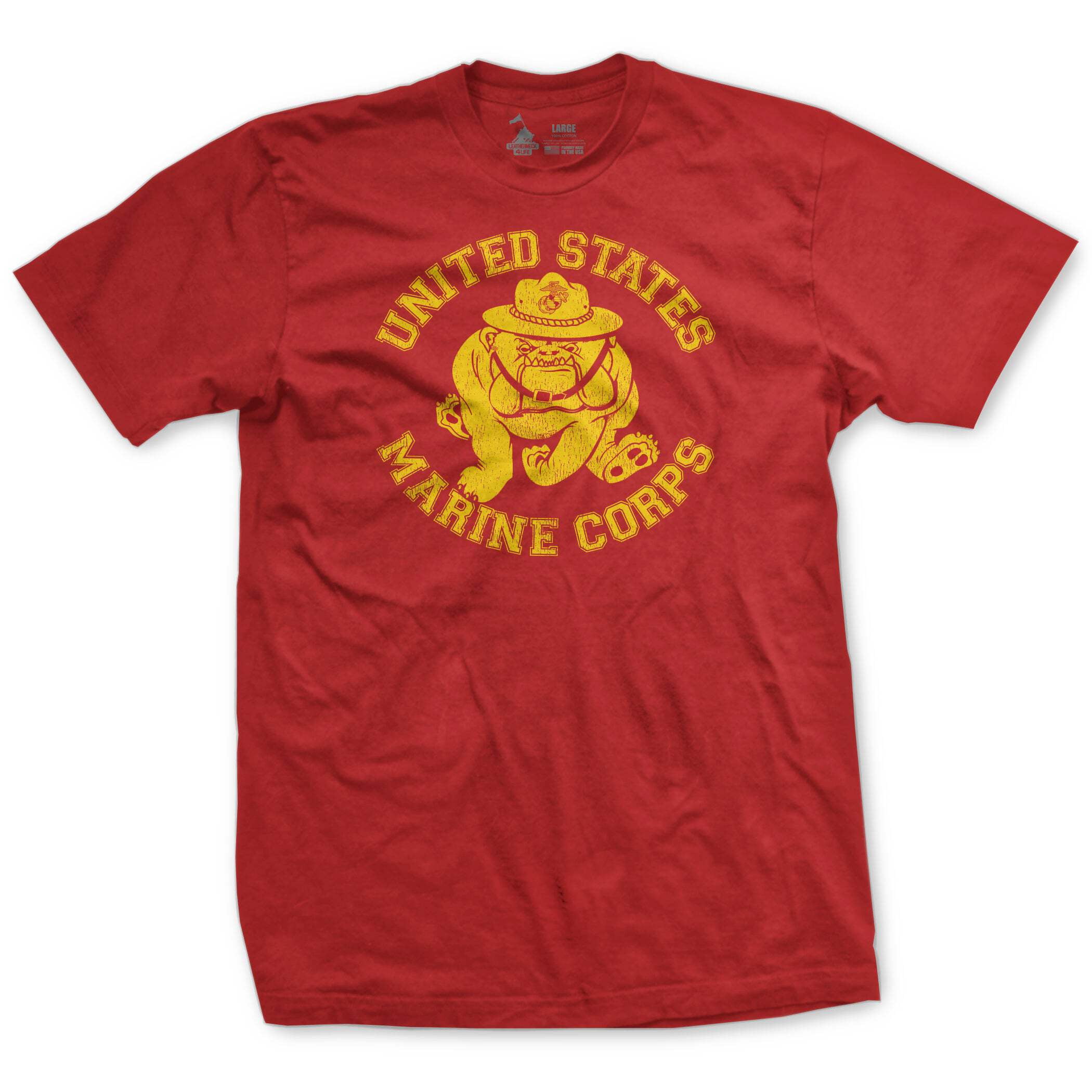 OUTSIDE THE WIRE Leatherneck for Life Old School '80s Gunny