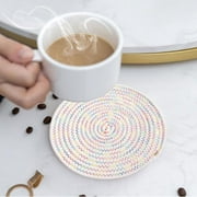 OUTlOU Baking and kitchen Holders Trivets Cotton Thread Weave Hot Pot Holders Hot Pads, Hot Mats, Spoon Rest for Cooking and Baking