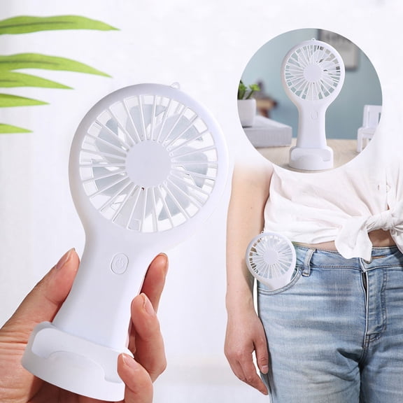 OUTlOU Household appliances Summer Portable Handheld Mini Fans USB Battery Operated Small Hand Held Fan With 3 Speeds For Travel/camping/Outdoor/Home/Office