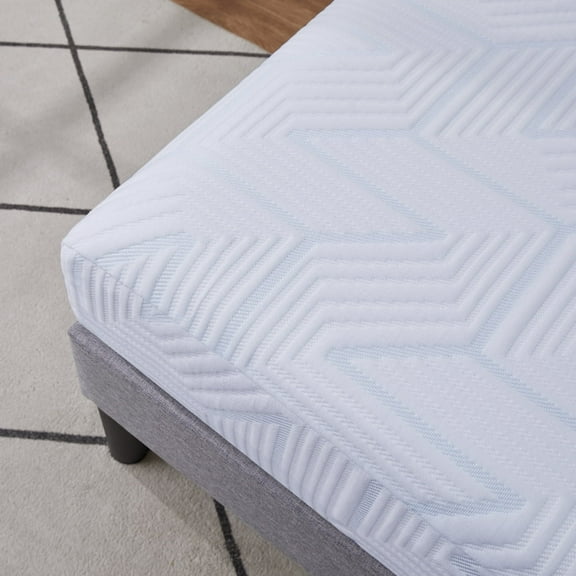 OUUI 5" Gel Memory Foam Mattress, Twin