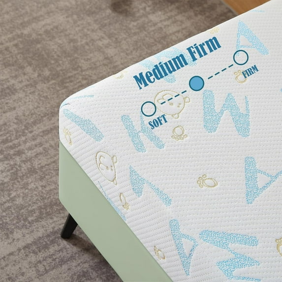 OUUI 5 inch Full Size Memory Foam Mattress, Removable Washable Cover Cooling Medium Feel, Bed-in-a-Box, CertiPUR-US Certified