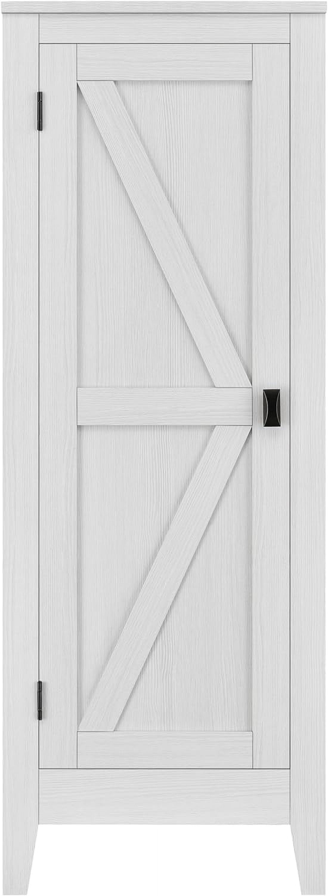 Farmington Ivory Pine Adjustable Office Storage Cabinet