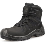 OUXX Men s 6  Lightweight Waterproof Composite Toe Work Boots  ASTM F2413-18 Rated  EH Protection  Slip Resistant Metal Free Safety Boots
