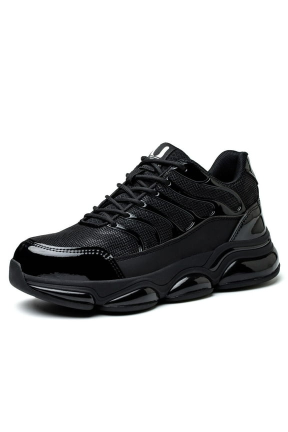 Men's Waterproof Non Slip Work Shoes, Black